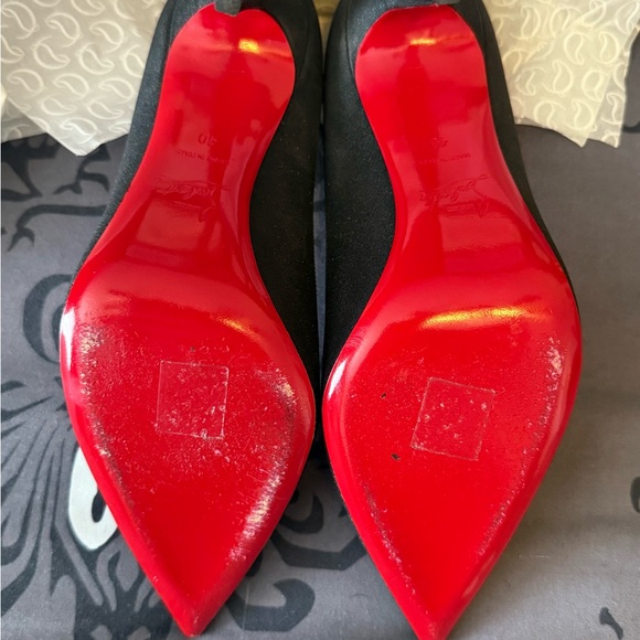 Christian Louboutin Black Heels Classic Pumps - Picture 4 of 9